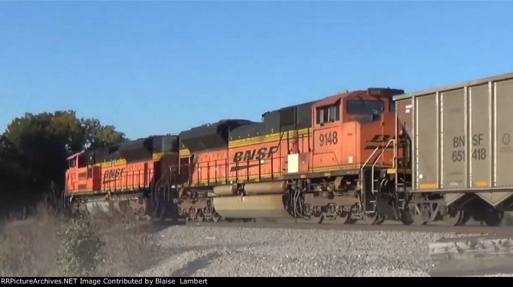 BNSF coal train